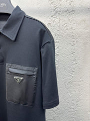 Simple style short sleeves