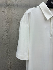 Simple style short sleeves