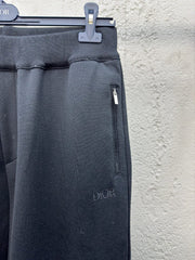 Jacquard cashmere trousers