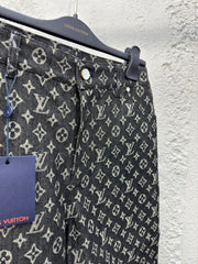 Wool splicing nylon jacket+shorts