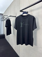 Sequin letter short sleeves