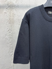 Wool knitted short sleeves