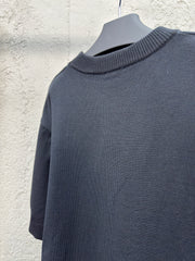 Wool knitted short sleeves