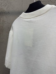 Wool knitted short sleeves