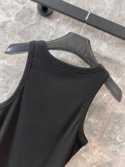 Embroidered all-match vest