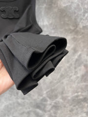 Embroidered all-match vest