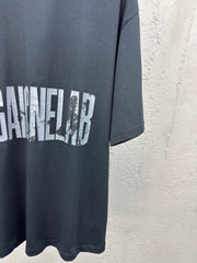 Cracked printed short sleeves