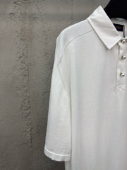 Wool-knitted polo POLO shirt