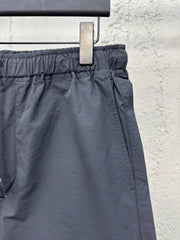 Hollow embroidery shorts