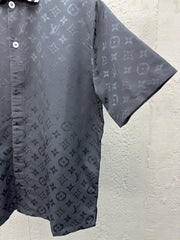 Jacquard full-print POLO shirt