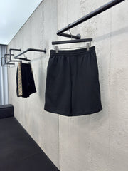 Checkered ribbon shorts