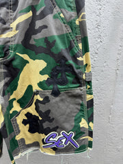 Colorful tassel shorts