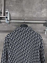 All-over printed knit shirt