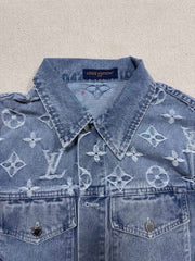 Cloud Dog Jacquard Denim Jacket