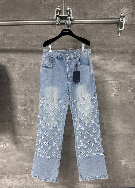 Cloud Dog Jacquard Denim pant