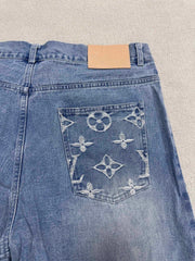 Cloud Dog Jacquard Denim pant