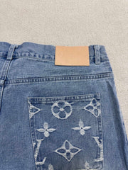 Cloud Dog Jacquard Denim pant