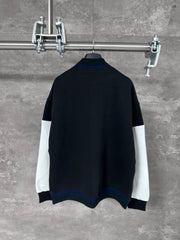 Colorful Threaded Baseball Jacket