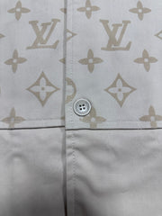 Embossed denim work jacket