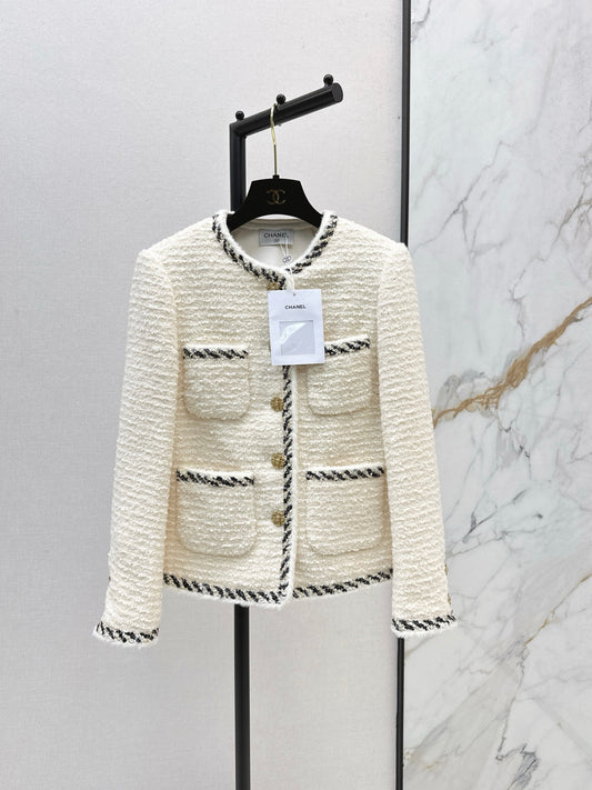 Woven tweed jacket