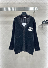 Plush Long Knit Cardigan