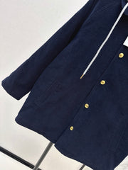 Hooded Drawstring Puffer Jacket
