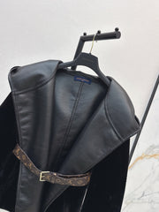 Wrap-style short coat