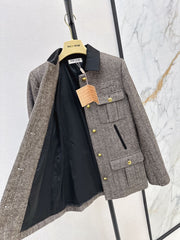 Vintage herringbone jacket