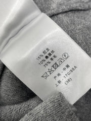 Hooded lace knitted long-sleeved sweater