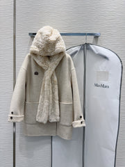 Double-faced cashmere coat
