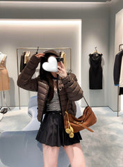 lightweight hooded down jacket