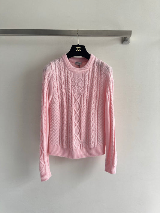 Simple pullover knit sweater