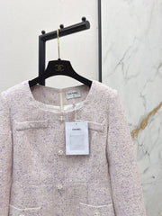 Pink Woven Dress