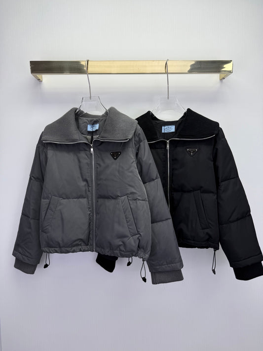 Short down jacket