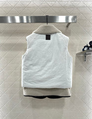 Two-Piece Teddy Fleece Vest Set