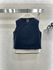 Two-Piece Teddy Fleece Vest Set