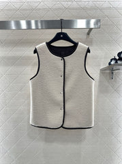 Two-Piece Teddy Fleece Vest Set