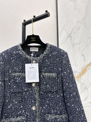 Coarse-woven Goose Down Woven Coat