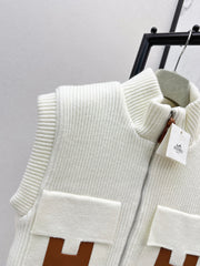 Pocket Wool Knit Vest