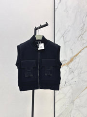Pocket Wool Knit Vest