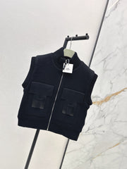 Pocket Wool Knit Vest