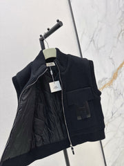 Pocket Wool Knit Vest