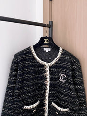 wavy ribbon cardigan