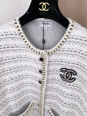 wavy ribbon cardigan