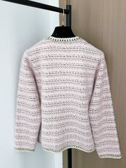 wavy ribbon cardigan