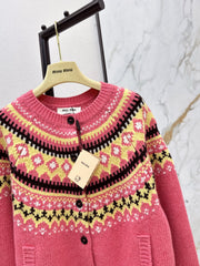 Fair Isle Jacquard Cardigan
