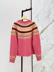 Fair Isle Jacquard Cardigan