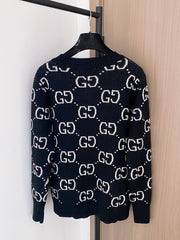All-over print cardigan
