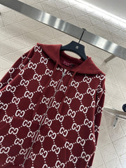 Reversible Knit Hooded Jacket