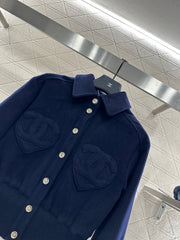 Woolen Collar Jacket